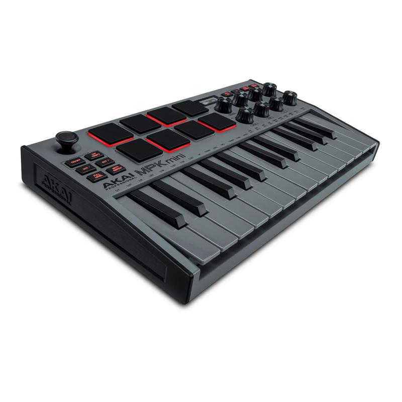 Controlador de teclado USB MIDI AKAI Professional MPK Mini